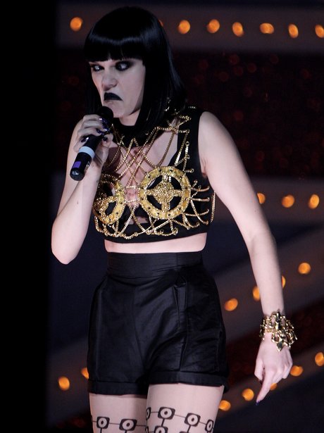 Jessie J performs live at The Brits Nominations Aw