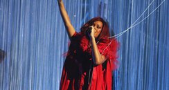 Rihanna live at the Brit Awards