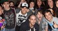 The Wanted wiht fans in LA