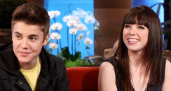 Justin Bieber and Carly Rae Jepsen