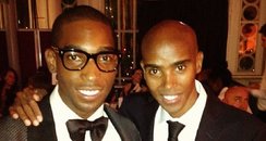 Tinie Tempah and Mo at the GQ men of the year awar