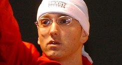 Eminem live on stage