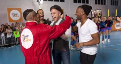 JLS and Olly Murs prank