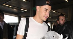One Direction Arrive At Heathrow