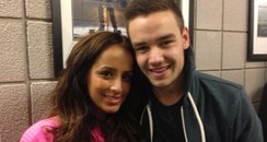 Liam Payne and Max Backstage At The BRIT Awards 20