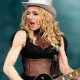 madonna playing guitar