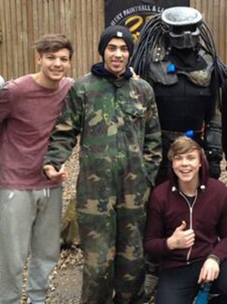 Louis Tomlinson and Zayn