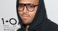 Chris Brown wearing glasses