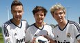 One Direction at Real Madrid football ground