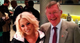 Amelia Lily and Alex Ferguson