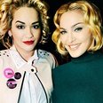 Rita Ora and Madonna from Instagram