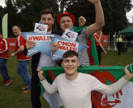 Cardiff Fanzone: Wales V Northern Ireland