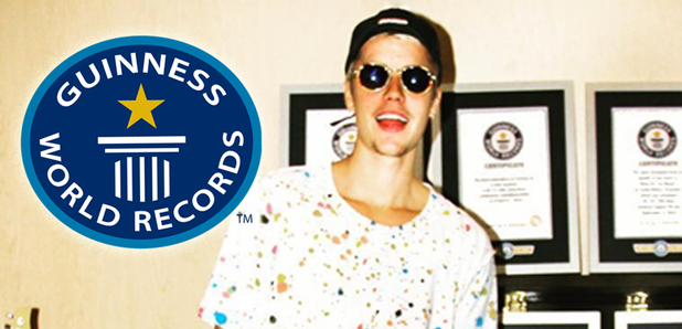 Justin Bieber World Records