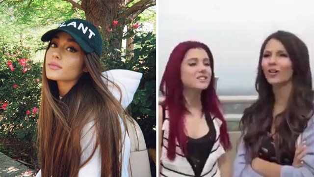 Fans Are Freaking Out Over The Shade That Victoria Justice Threw At Ariana Grande In Old 'Victorious' Interview - Capital FM