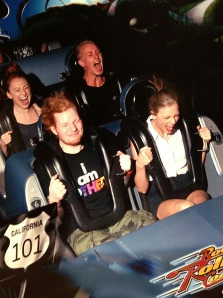 Ed Sheeran And Taylor Swift Riding A Rollercoaster - 35 Things You ...