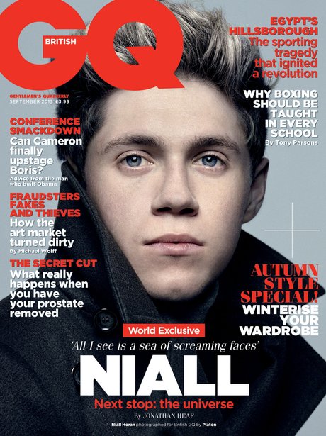 Niall Horan On The Cover Of GQ - One Direction On The Cover Of GQ ...